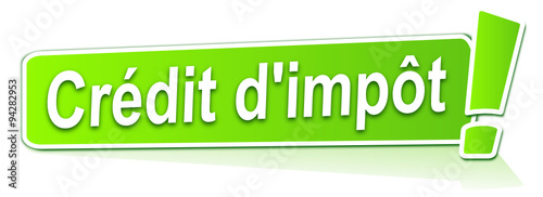 crédit d'impôt sur étiquette verte