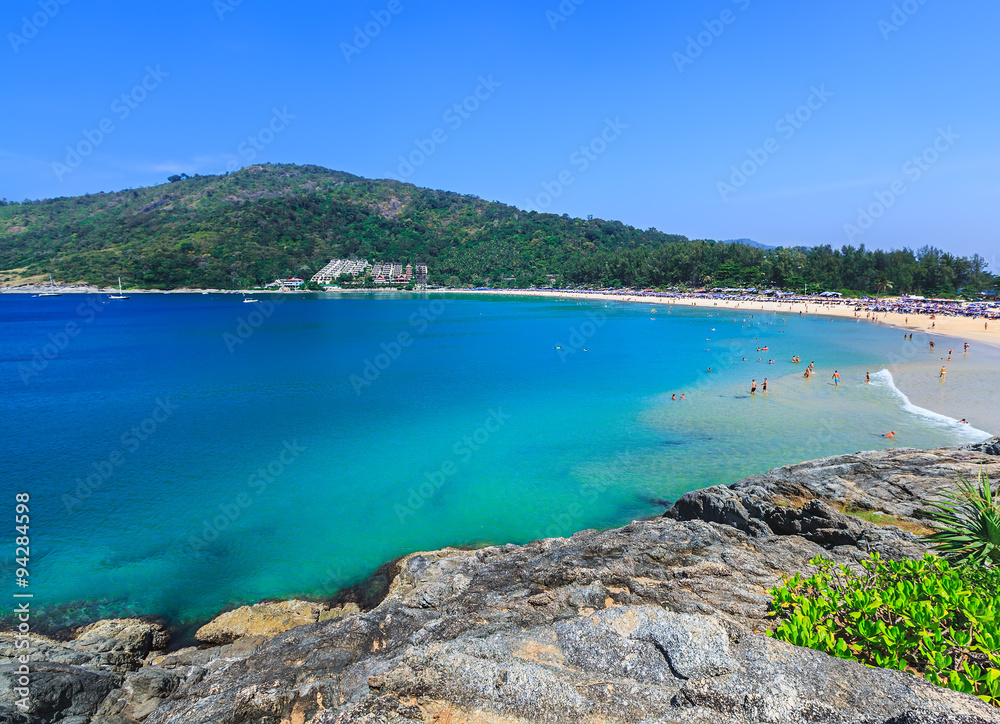 Fototapeta premium Beach on the island in Thailand Phuket