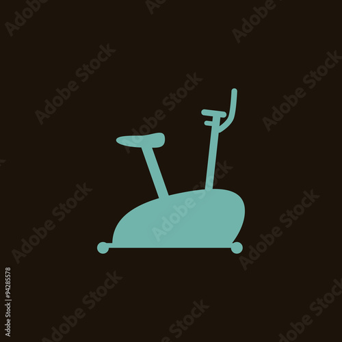 Exercise bike icon