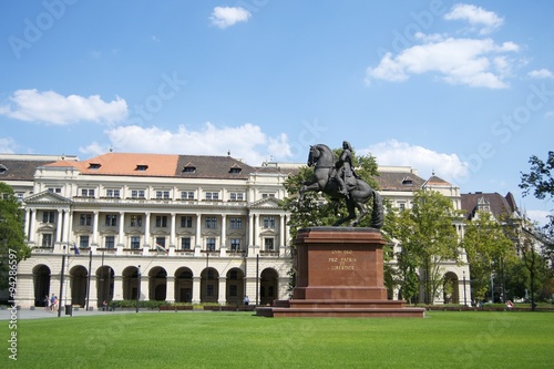 Rakoczi on Horse statue photo