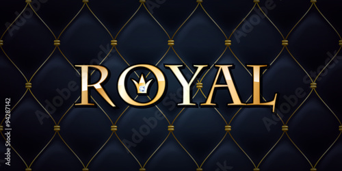 Royal abstract quilted background.