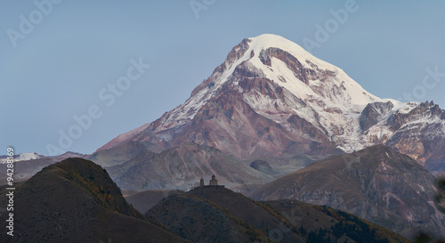 Kazbek Mount panorama 