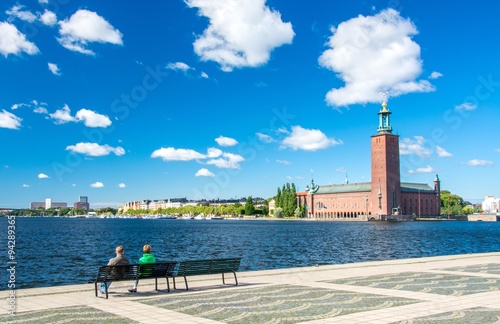 Canvas Print Stockholm City Hall, Sweden