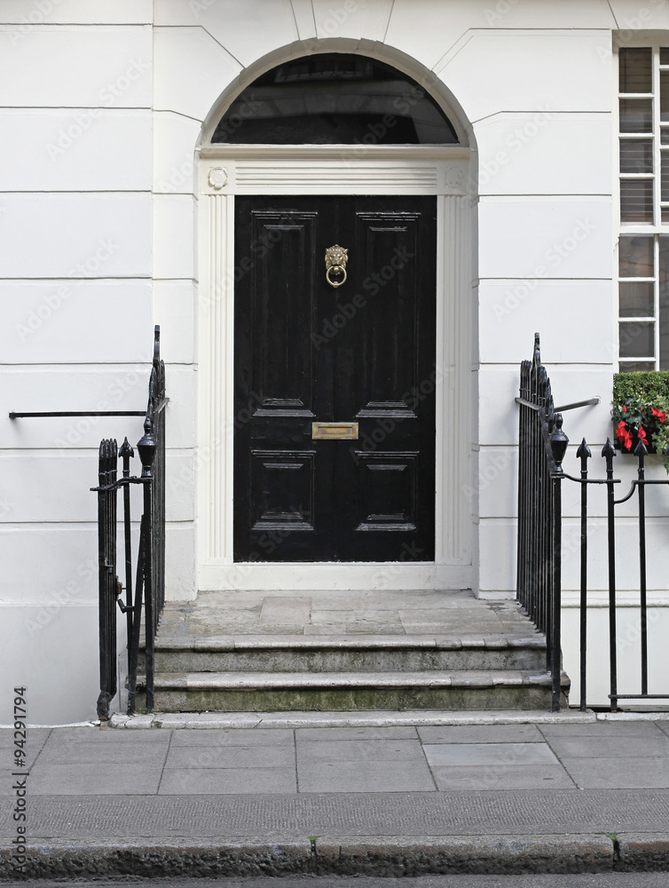 Obraz premium Black Door