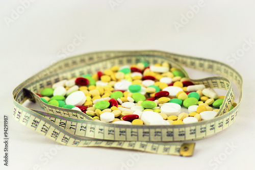 Tablets, medicines for weight loss