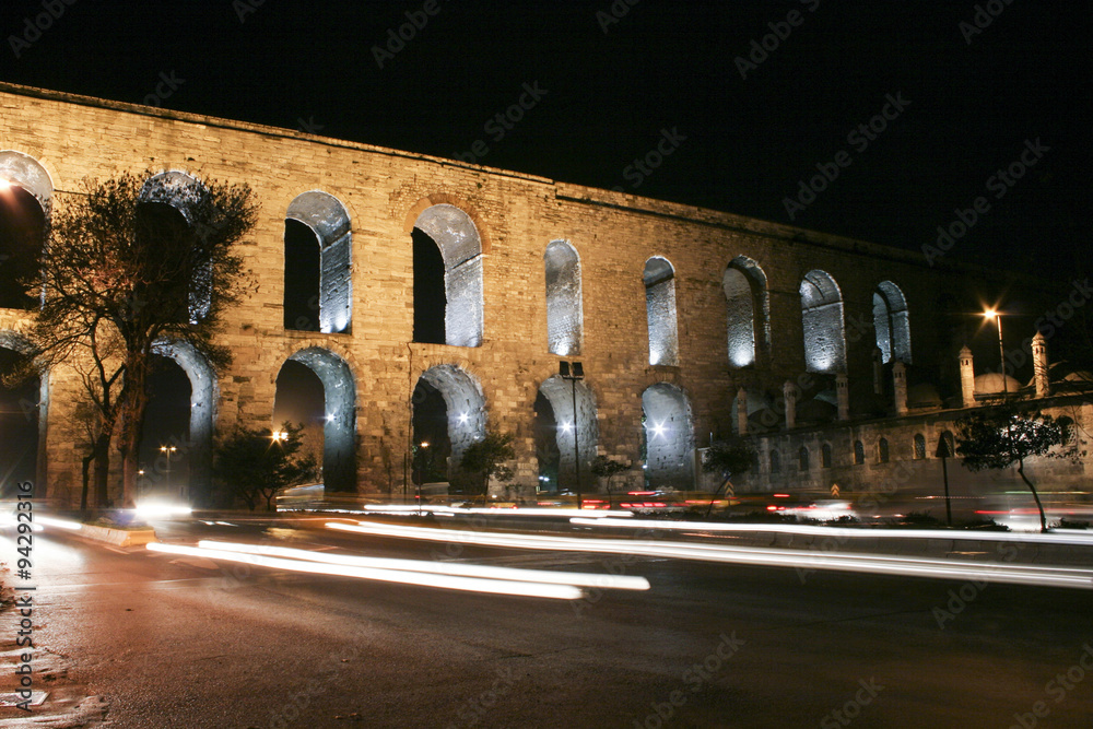 Valens aqueduct ( bozdogan kemeri ) in İstanbul