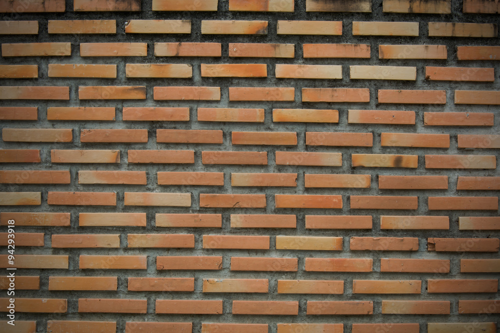 Obraz premium brick wall texture vignette style