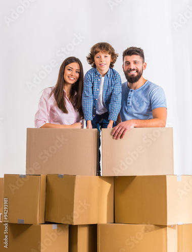 Family moving home