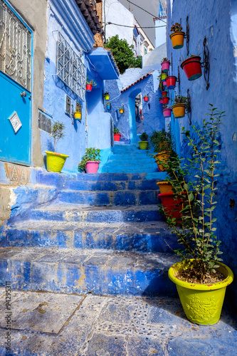Chefchaouen famous blue city of Morocco © krachapol
