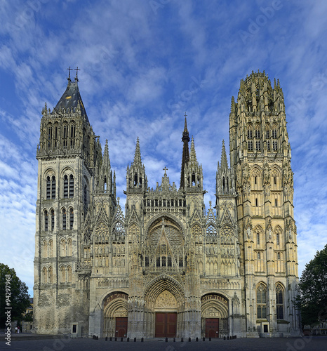 Cathedral of Notre-Dame de Rouen, gothic cathedral in Normandy #94297968