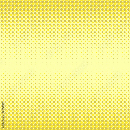 Yellow Halftone Patterns