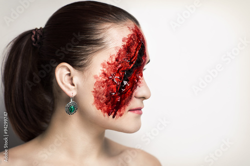Big bloody wound