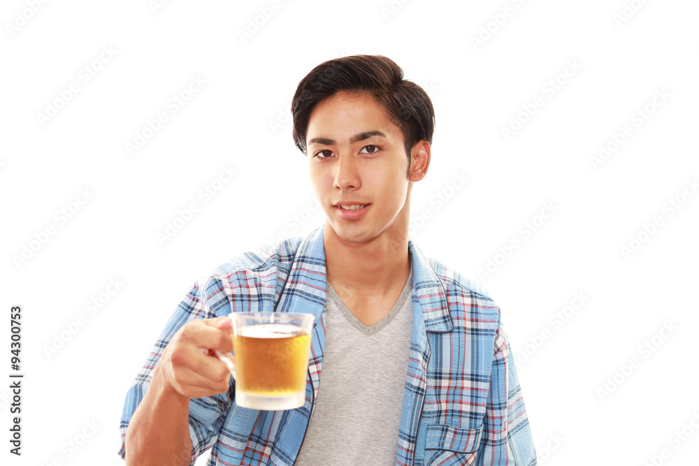 笑顔の男性 笑顔の男性