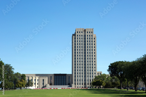 Fotografie, Obraz North Dakota State Capitol Building