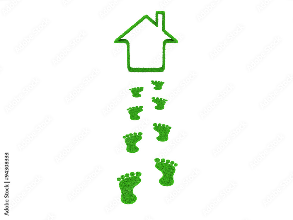 Home with Footprint Home with Footprint