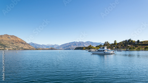 Lake Wanaka in the morning  South Island New Zealand