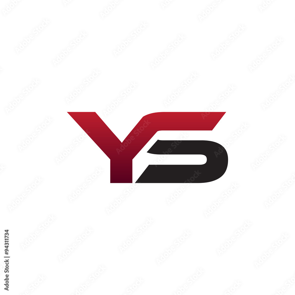 Modern Initial Logo YS Modern Initial Logo YS