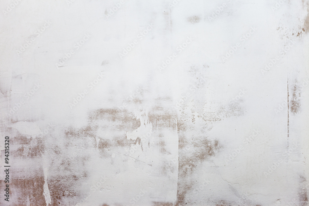 Obraz premium Grungy White Concrete Wall Background