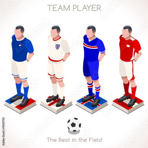 Football 03 People Isometric