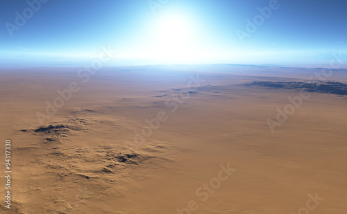 Fototapeta Naklejka Na Ścianę i Meble -  Fantasy desert landscape