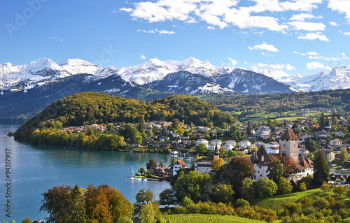 Spiez Castle, Switzerland photo