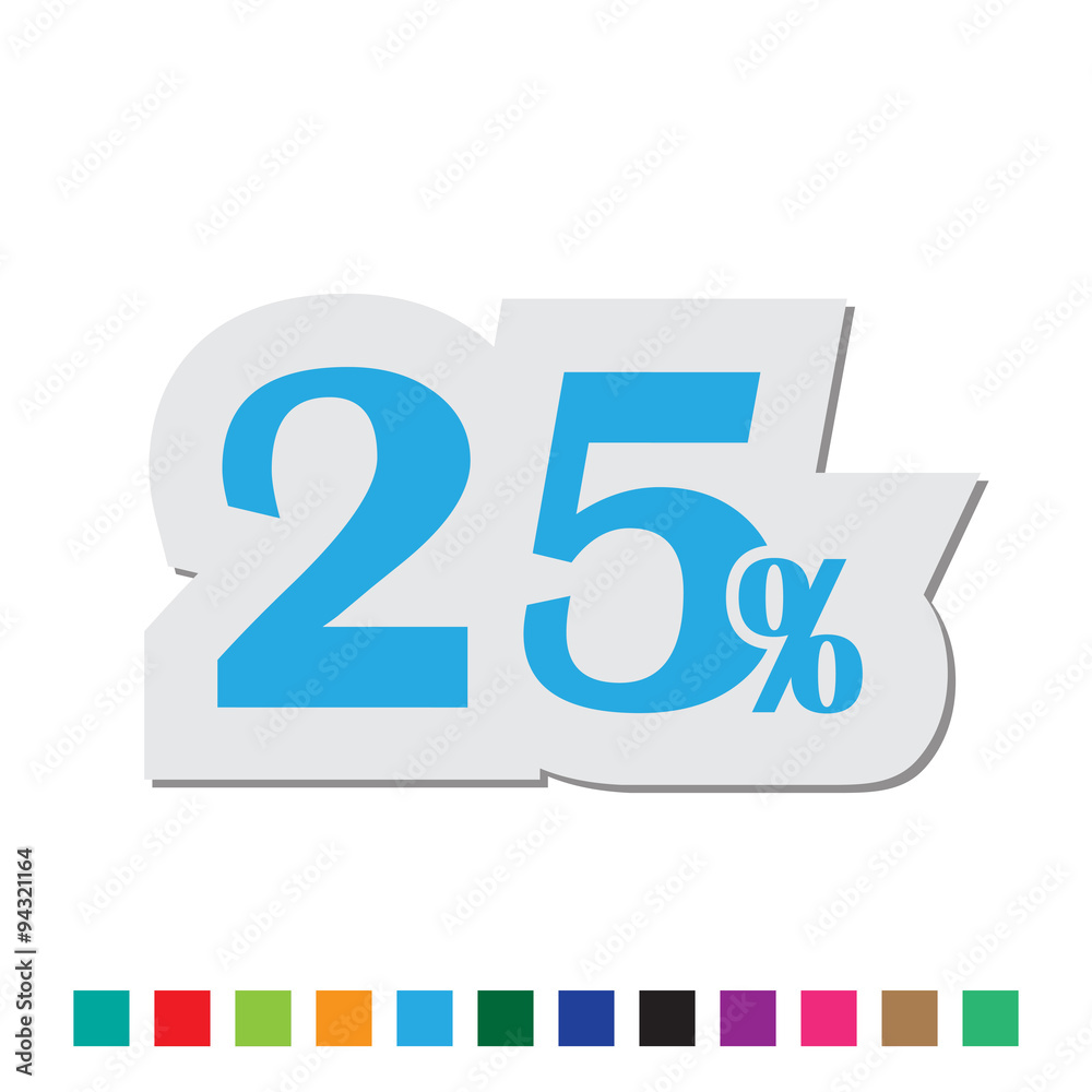 Sticky Icon discount persent Sticky Icon discount persent