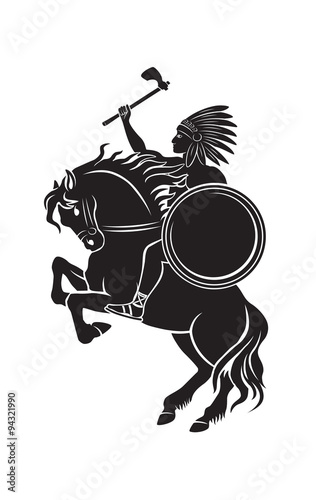 Indian horseback
