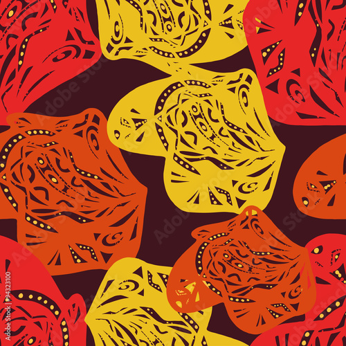 Seamless vector abstract  background.