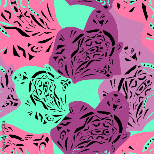Seamless vector abstract  background.