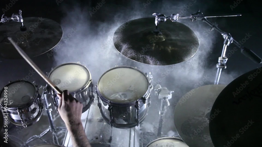 drummer playing drums