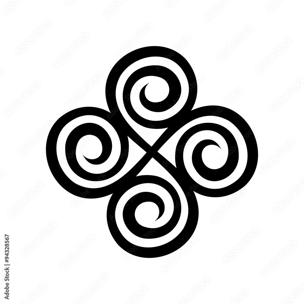 Spiral Ornament Decoration Icon