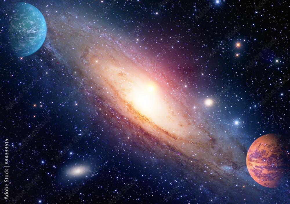 Solskoldning form klima Fotografering, Billede Astrology astronomy outer space big bang solar  system planet galaxy creation på Europosters.dk