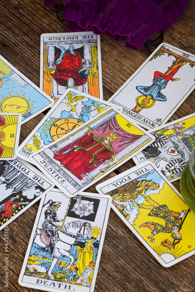 Fortunetelling with  Tarot cards