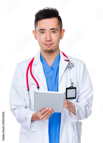 Doctor use of the tablet pc