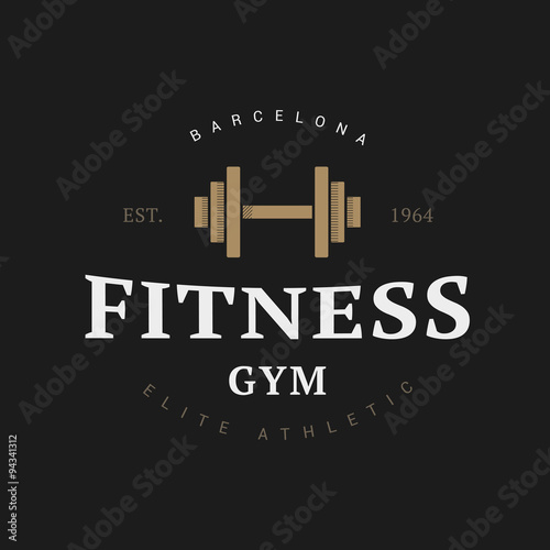 logo in vintage style