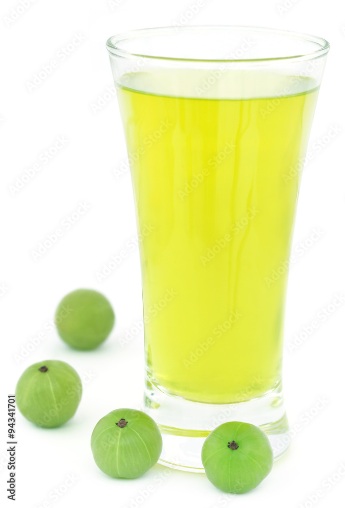 Herbal amla juice with fresh fruits Herbal amla juice with fresh fruits