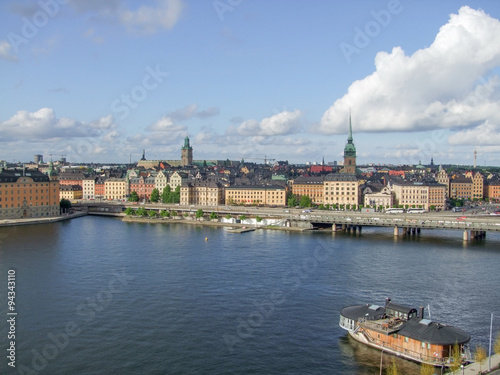 Stockholm aerial view