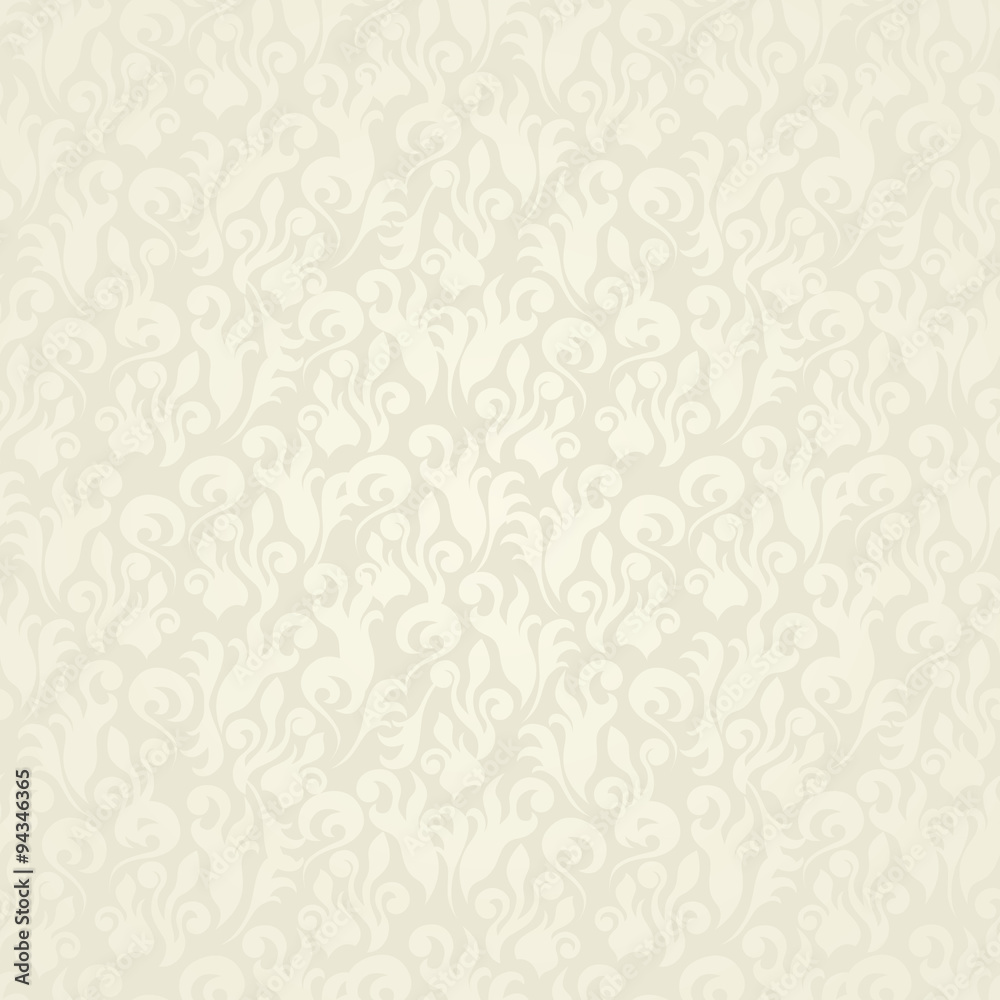 Seamless floral background. Pastel colors