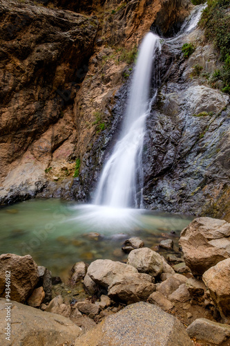 Waterfall in Ourika, Morocco
