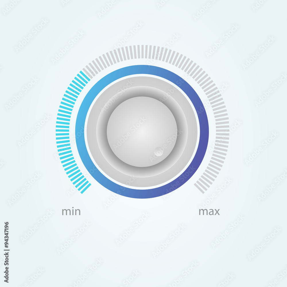 User interface scanning element for media player. Vector illustration User interface scanning element for media player. Vector illustration