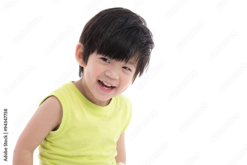 Close up happy little asian boy Close up happy little asian boy