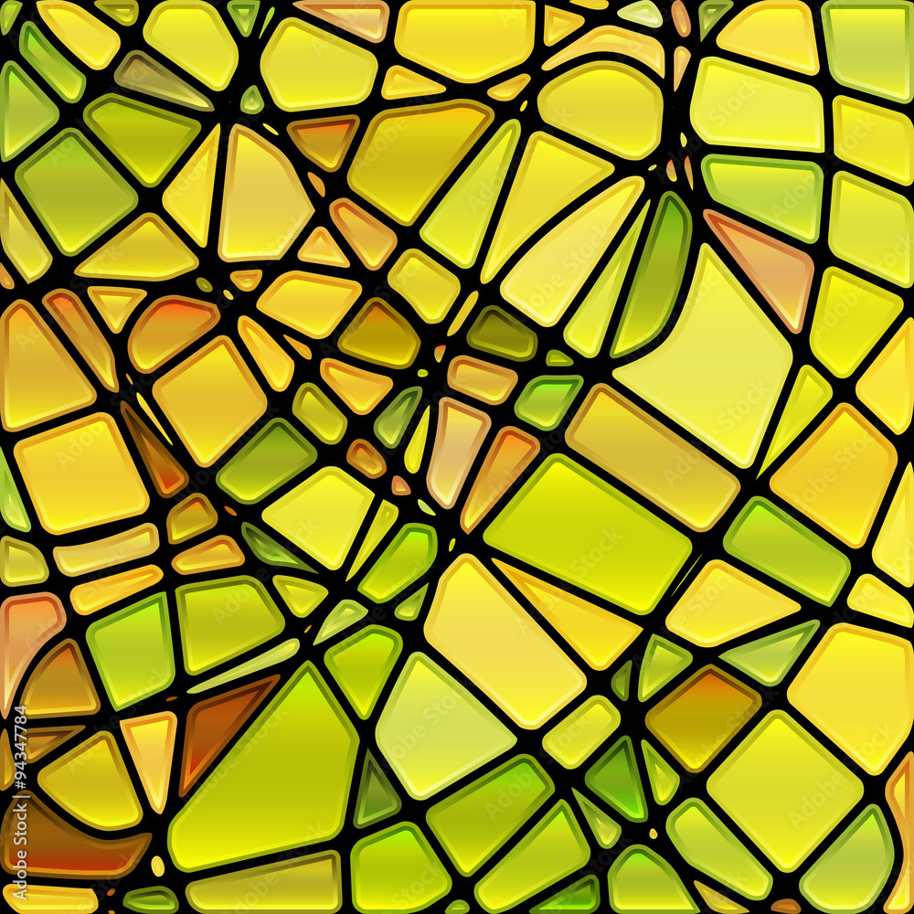 abstract vector stained-glass mosaic background abstract vector stained-glass mosaic background