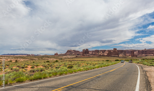 Arches National Park scenic road © bluebeat76
