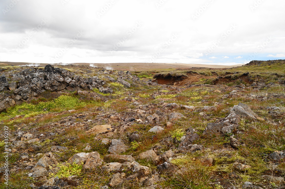 Landscape in Iceland Landscape in Iceland