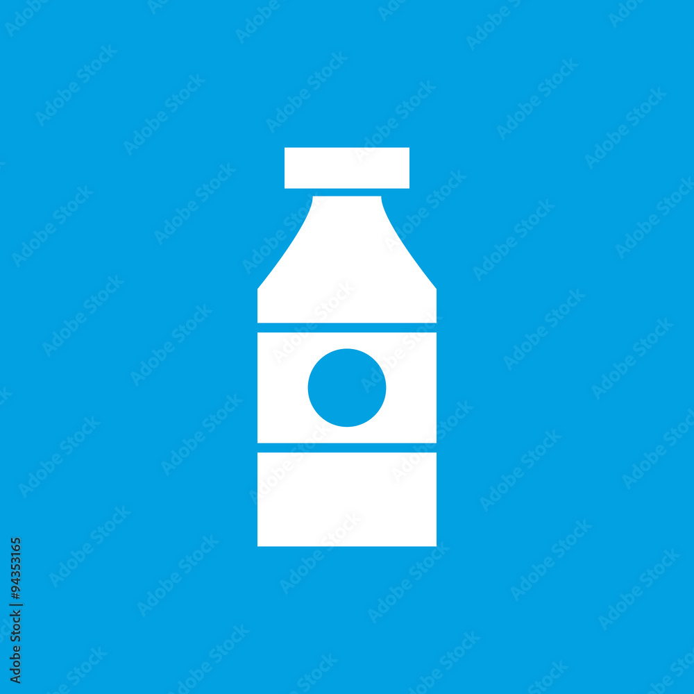 Sauce bottle icon, white Sauce bottle icon, white