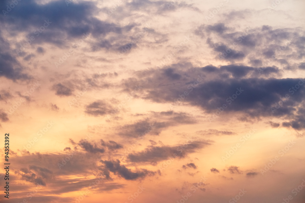 Obraz premium Sunset