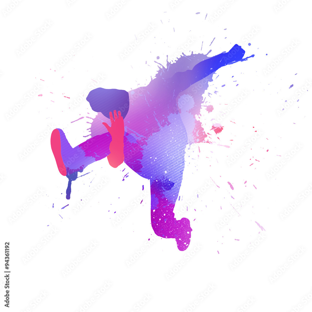 Dancer silhouette Dancer silhouette