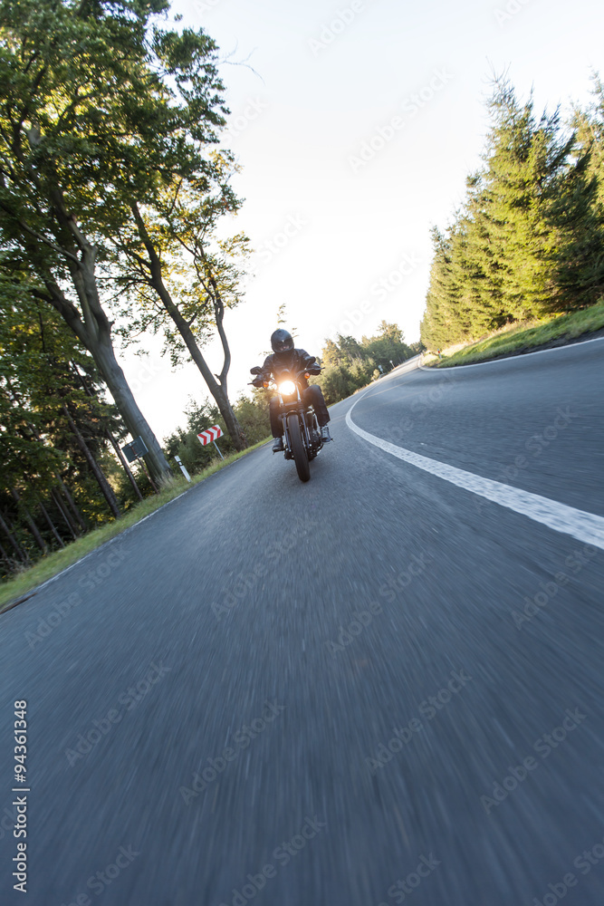 Fototapeta premium Close up of a high power motorcycle