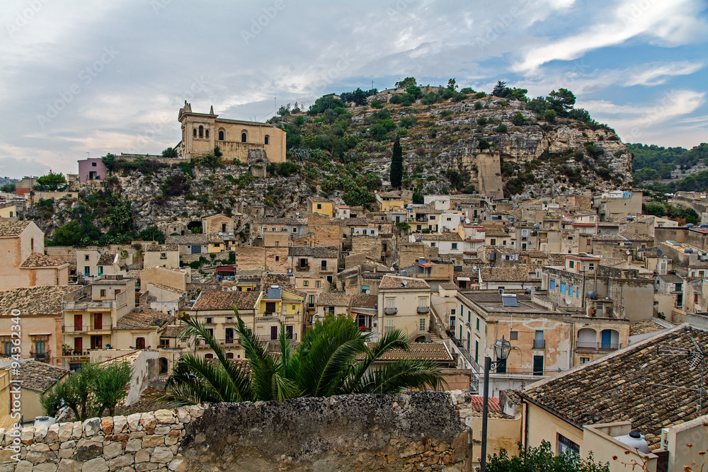 Scicli, eine Stadt auf Sizilien mit UNESCO-Weltkulturerbe
