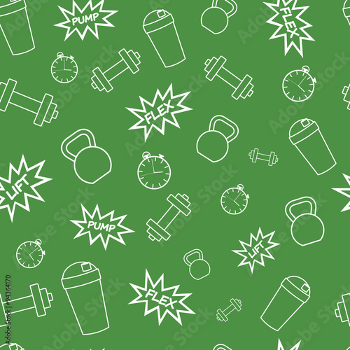 Seamless fitness pattern